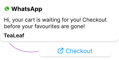 Set WhatsApp Notification Triggers